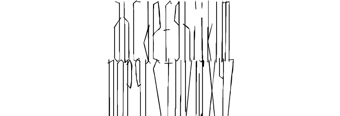 Scrapes Normal Font LOWERCASE
