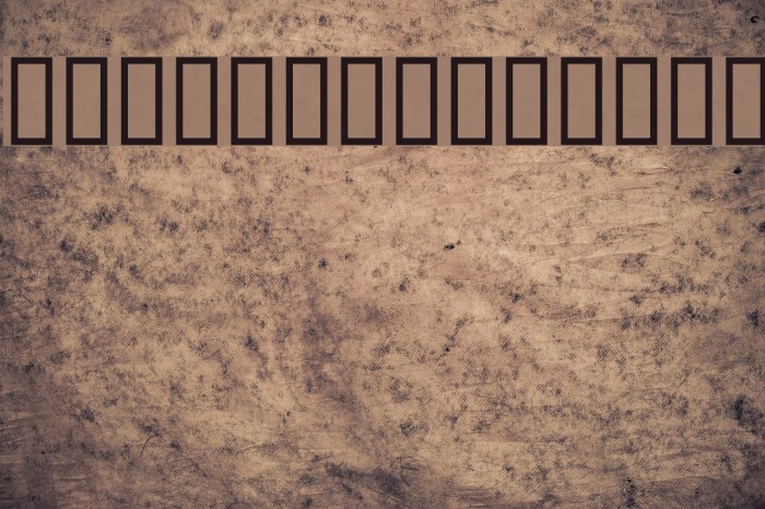Scrappers Keys Font examples