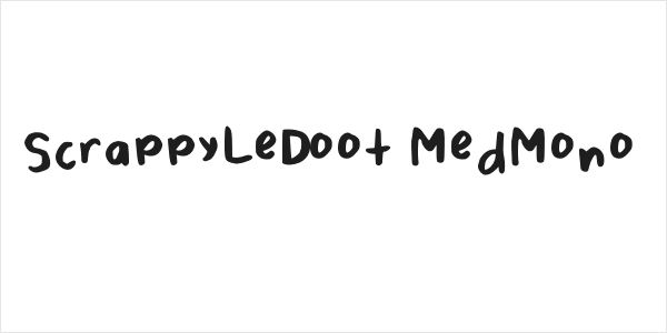 ScrappyLeDoot-MedMono Logo