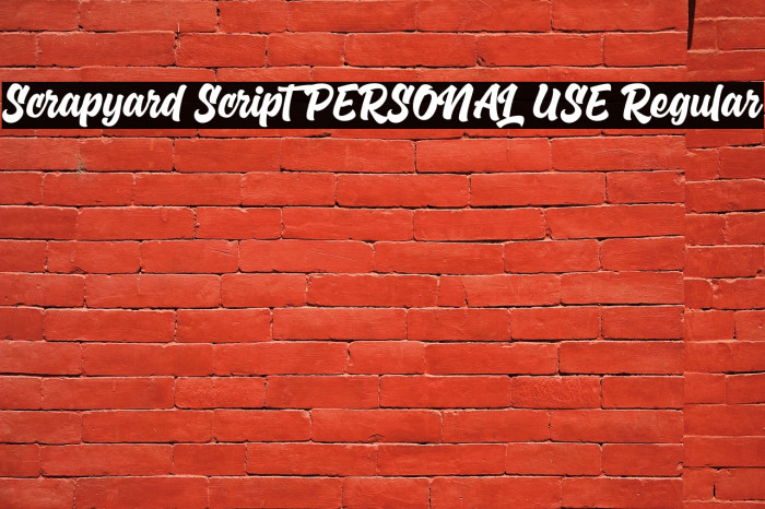 Scrapyard Script PERSONAL USE Regular Example 3