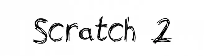 Scratch 2  Fuentes Gratis Descargar