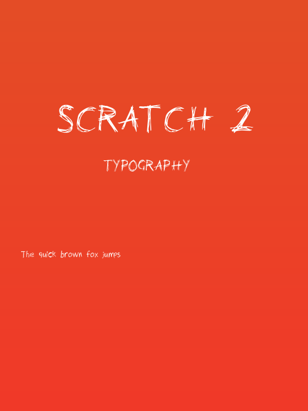 Scratch 2 Poster