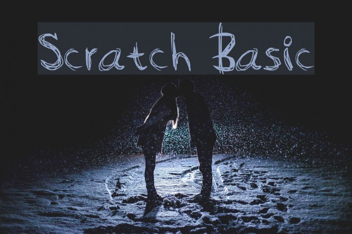 Scratch Basic Fonte examples