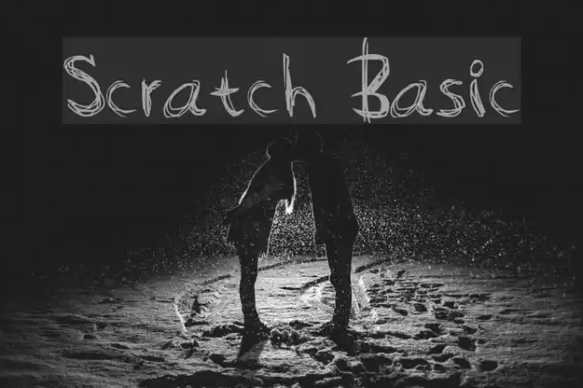 Scratch Basic Fonte examples