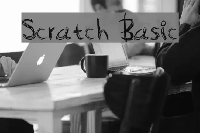 Scratch Basic Fonte examples