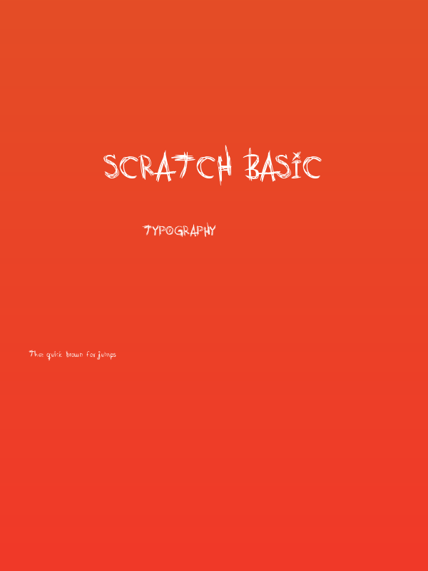 Scratch Basic Poster