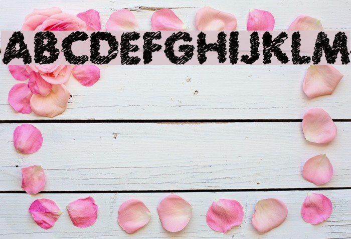 Scratch Bold Font examples