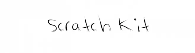 Scratch Kit  नि: शुल्क फ़ॉन्ट्स डाउनलोड