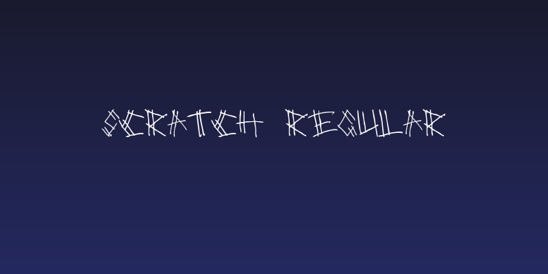 Scratch Regular Social Header