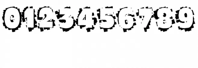 Scratch To Reveal Font OTHER CHARS