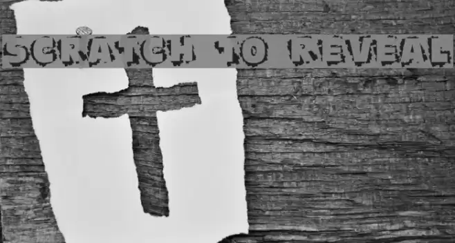 Scratch To Reveal Font examples