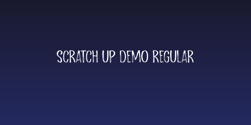 Scratch Up DEMO Regular Social Header