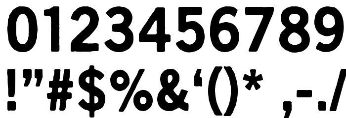 Scratch X Black Font OTHER CHARS