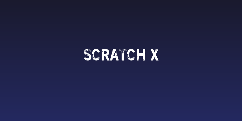 Scratch X Social Header