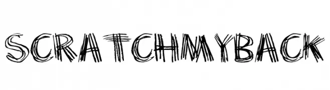 Scratch my back  Fuentes Gratis Descargar