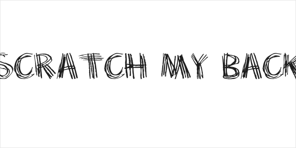 Scratch my back Logo