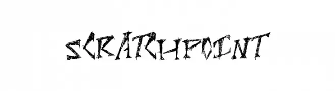 ScratchPoint  Frei Schriftart Herunterladen