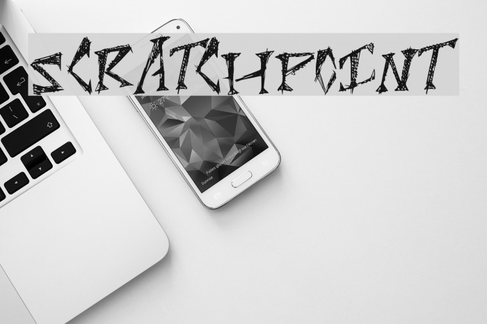 ScratchPoint Font examples