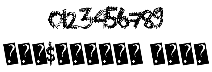 ScratchThis Font OTHER CHARS