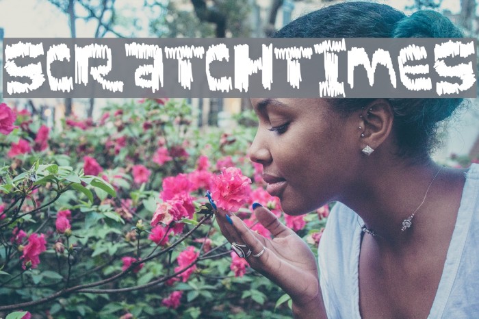 ScratchTimes Font examples