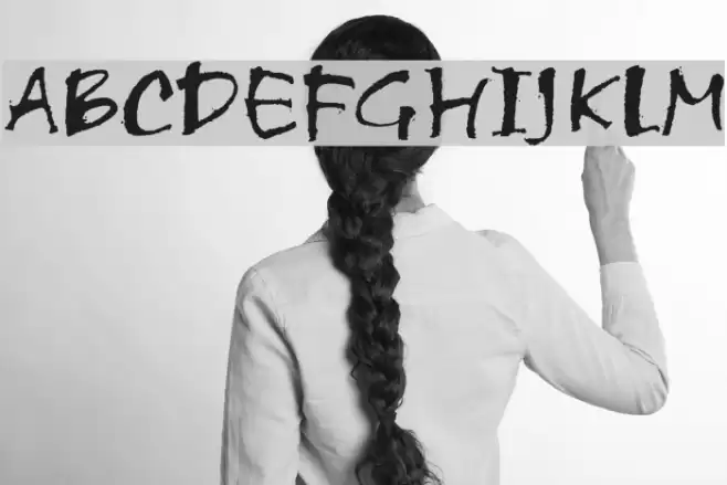 Scratch フォント examples