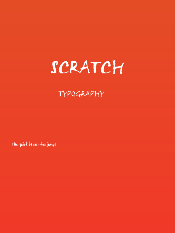 Scratch Poster