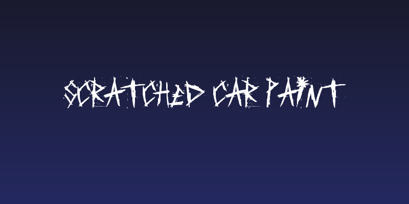 Scratched car paint Social Header