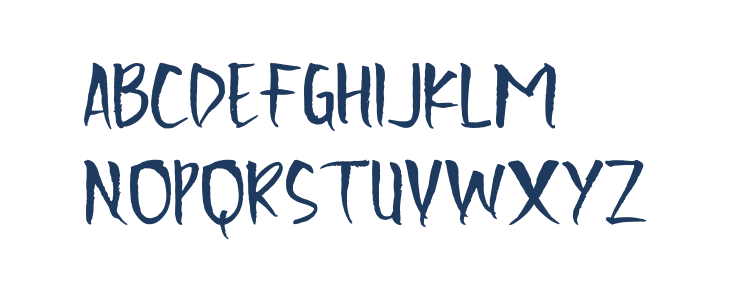 Scratchedman-Regular Lowercase