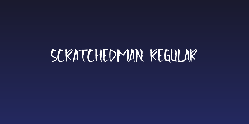 Scratchedman Regular Social Header
