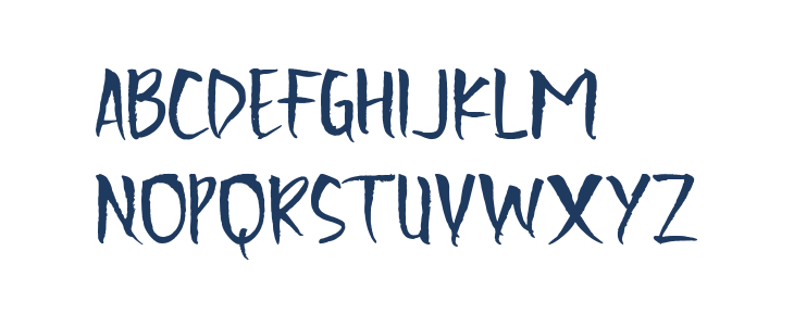 Scratchedman Regular Lowercase