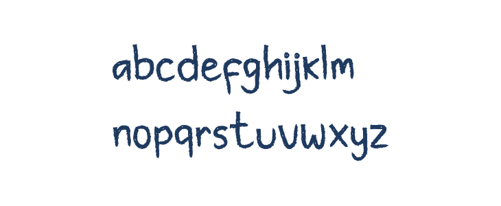 Scratches Demo Lowercase