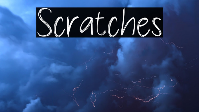 Scratches Example 2