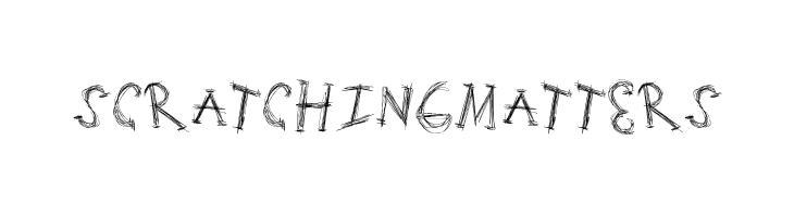 ScratchingMatters Font