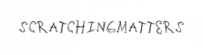 ScratchingMatters  Free Fonts Download