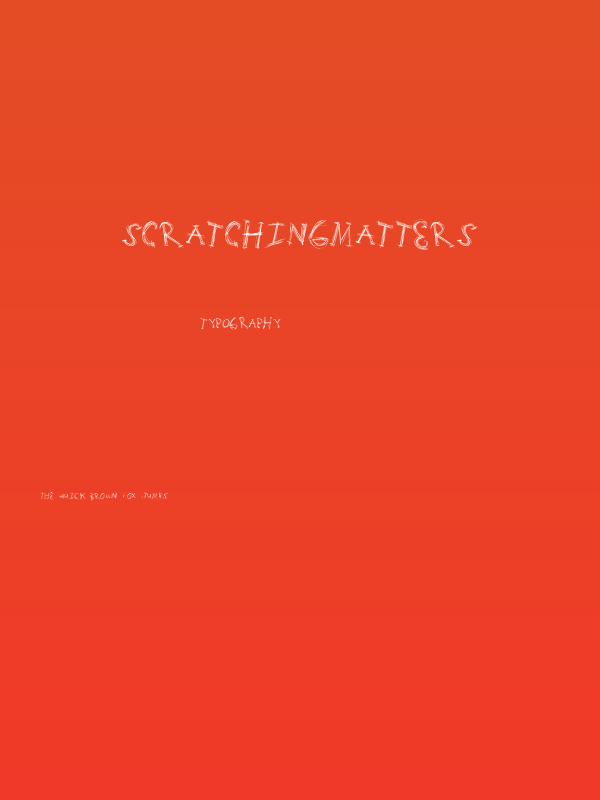 ScratchingMatters Poster
