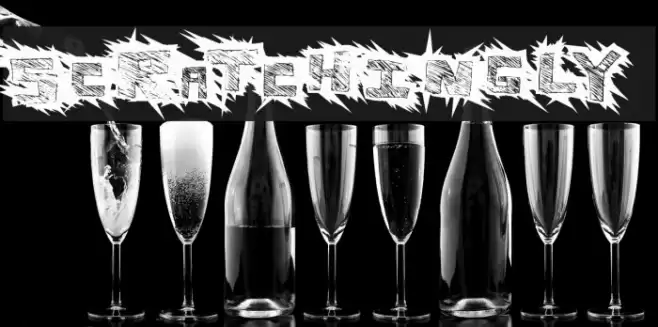 Scratchingly Font examples