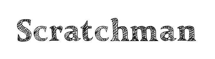 Scratchman  Скачать бесплатные шрифты