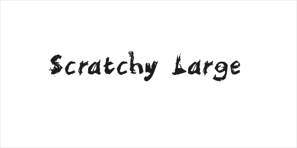 Scratchy  Large Logo