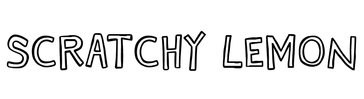 Scratchy Lemon  免费字体下载
