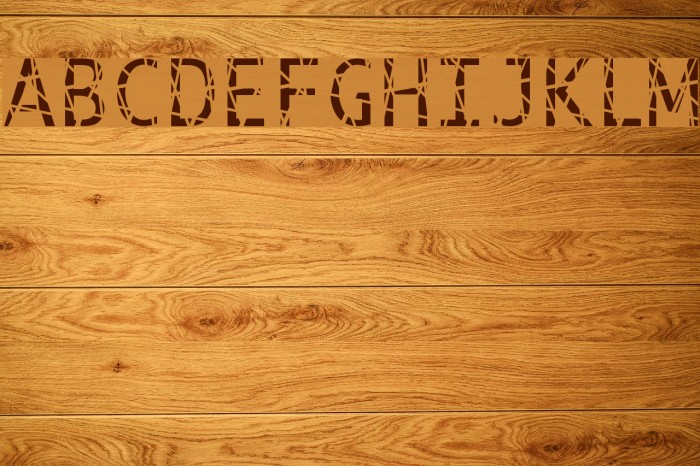 Scratchy Font examples