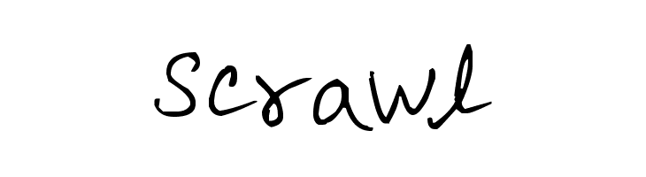 antonym for scrawl