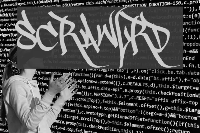 Scrawl3rd Font examples