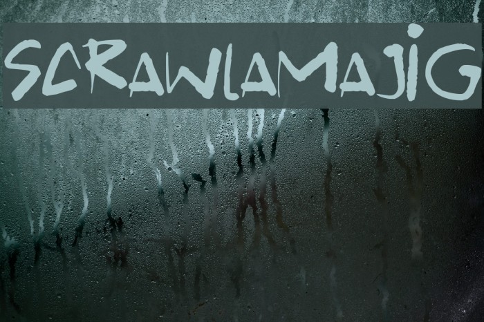 Scrawlamajig Font examples