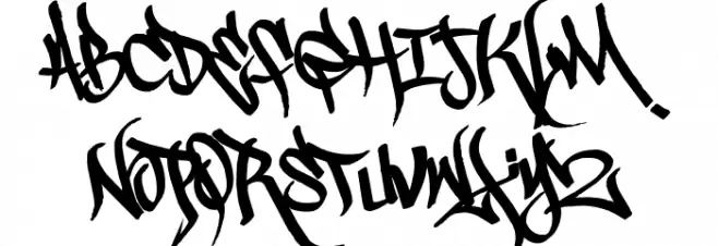 Scrawler3_free Fonte MAIÚSCULAS
