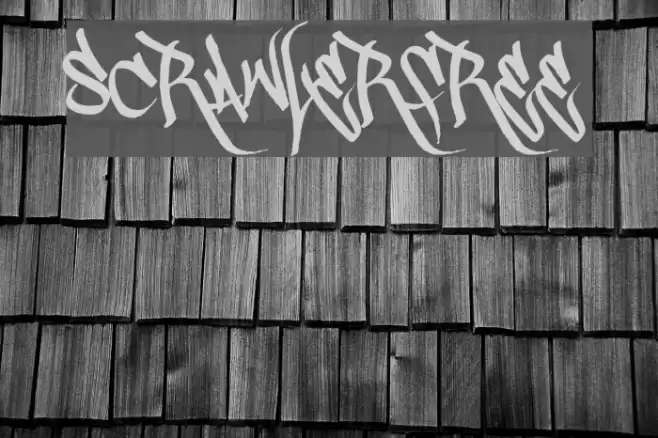 Scrawler3_free Font examples