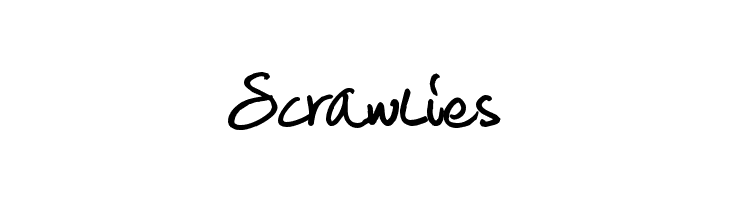 Scrawlies फ़ॉन्ट