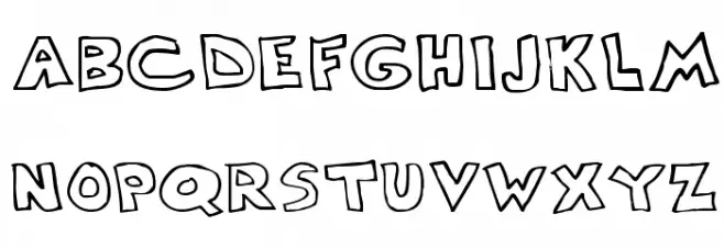 Scrawllege Шрифта ВЕРХНИЙ