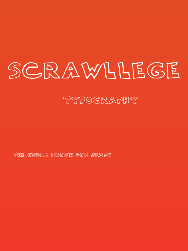 Scrawllege Poster