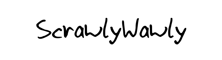 ScrawlyWawly  नि: शुल्क फ़ॉन्ट्स डाउनलोड