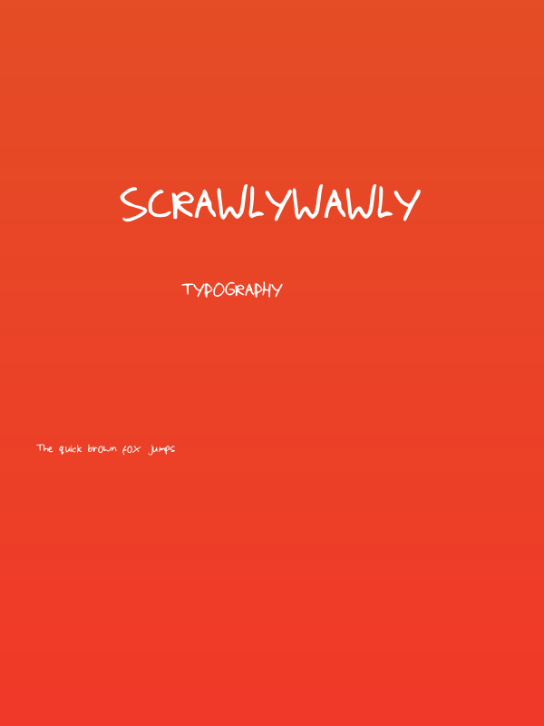 ScrawlyWawly Poster